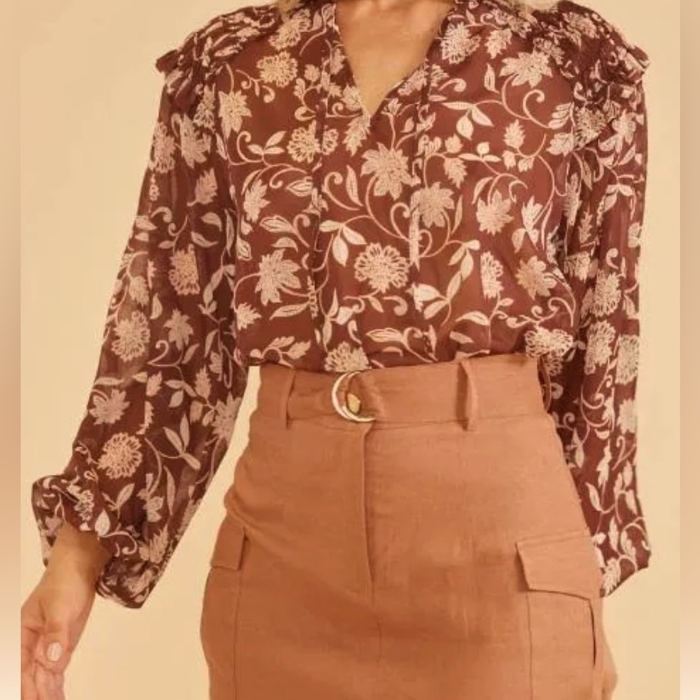 BNWT MinkPink Wren Blouse